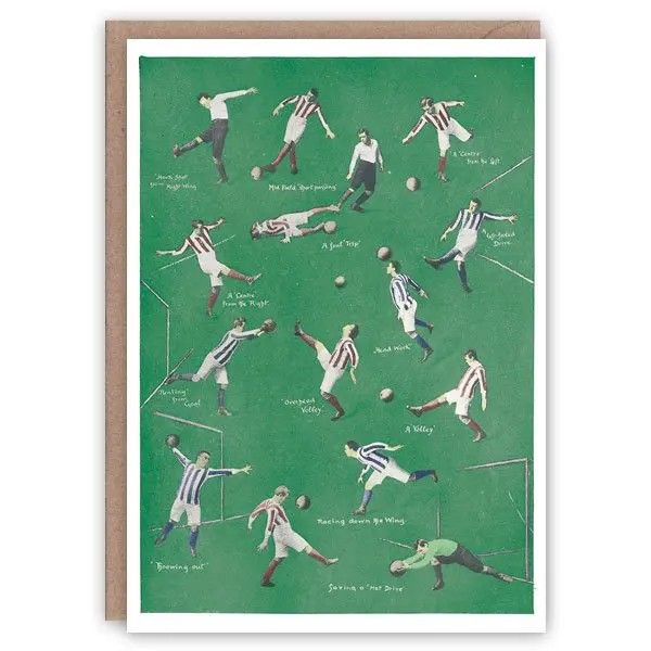 GC Football Association Game Greeting Card