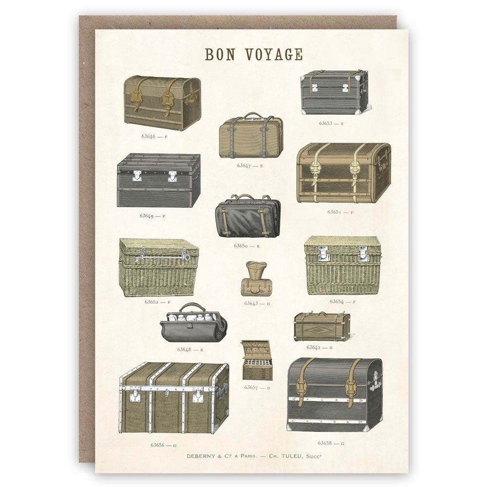 GC Valises Greeting Card