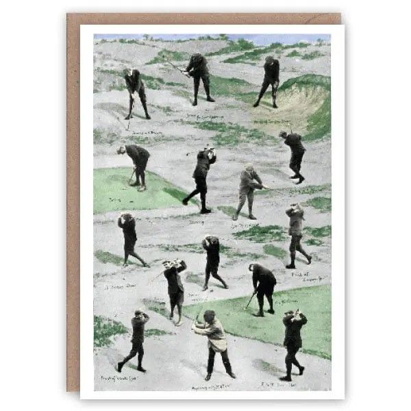 GC Golf Greeting Card