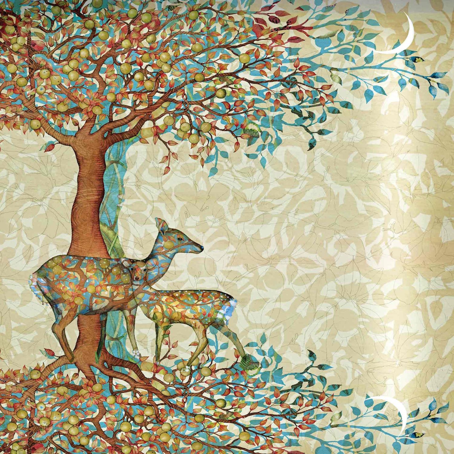 GC Deer &amp; Fawn by Kate Green