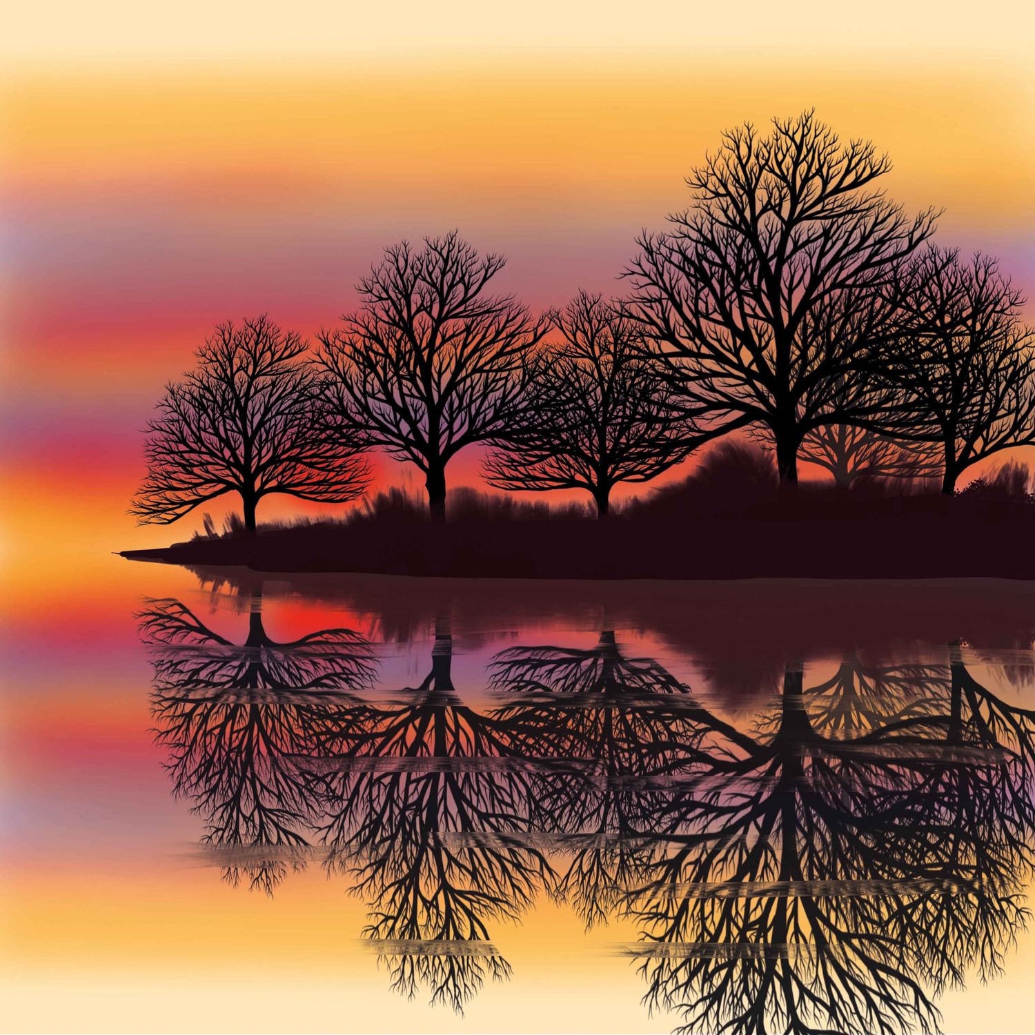 GC River Sunset