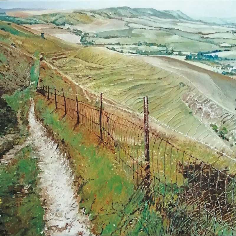 GC Footpath over the Downs - Stuart Stanley SGFA