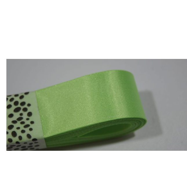 GR 24mm Apple Green Bioderadable Ribbon - 10m (1)