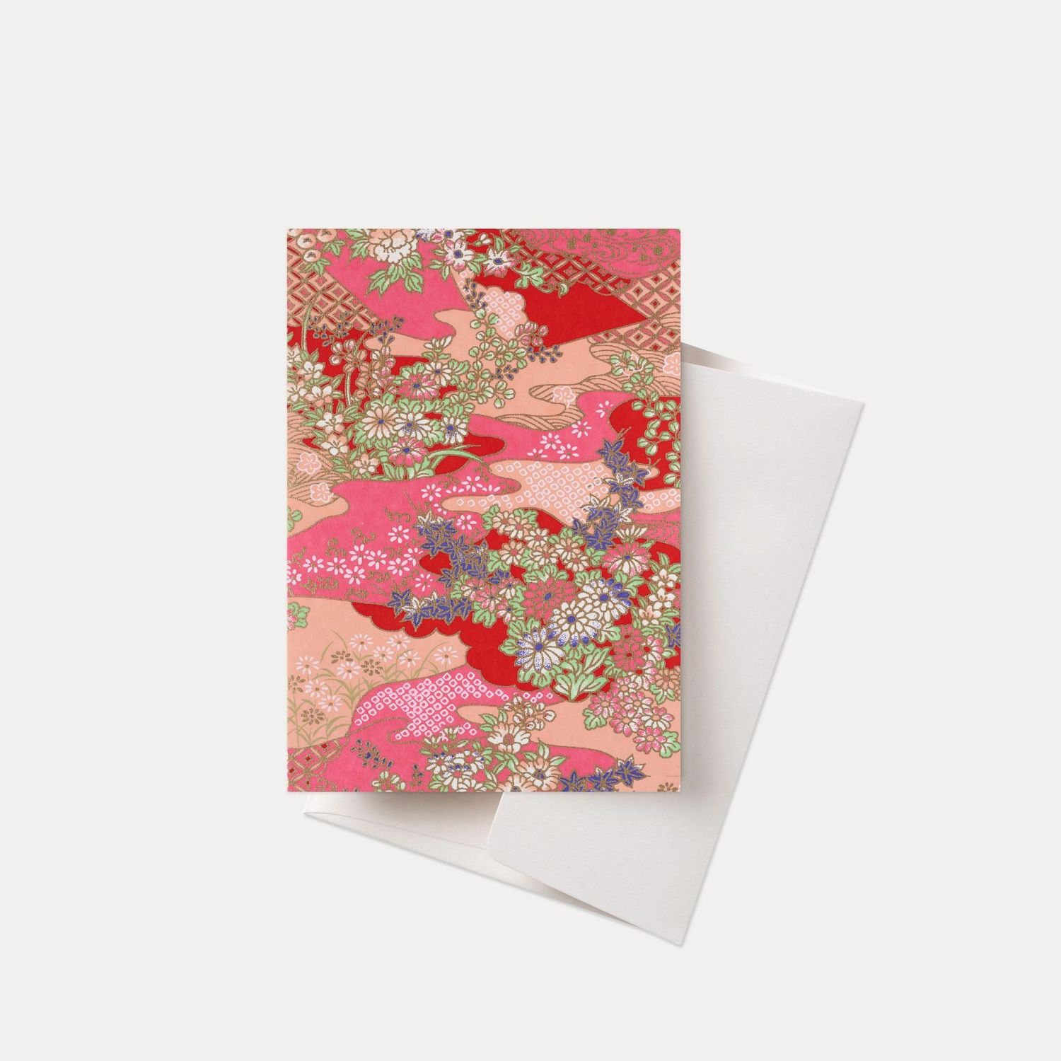 GC Red / Mint Floral