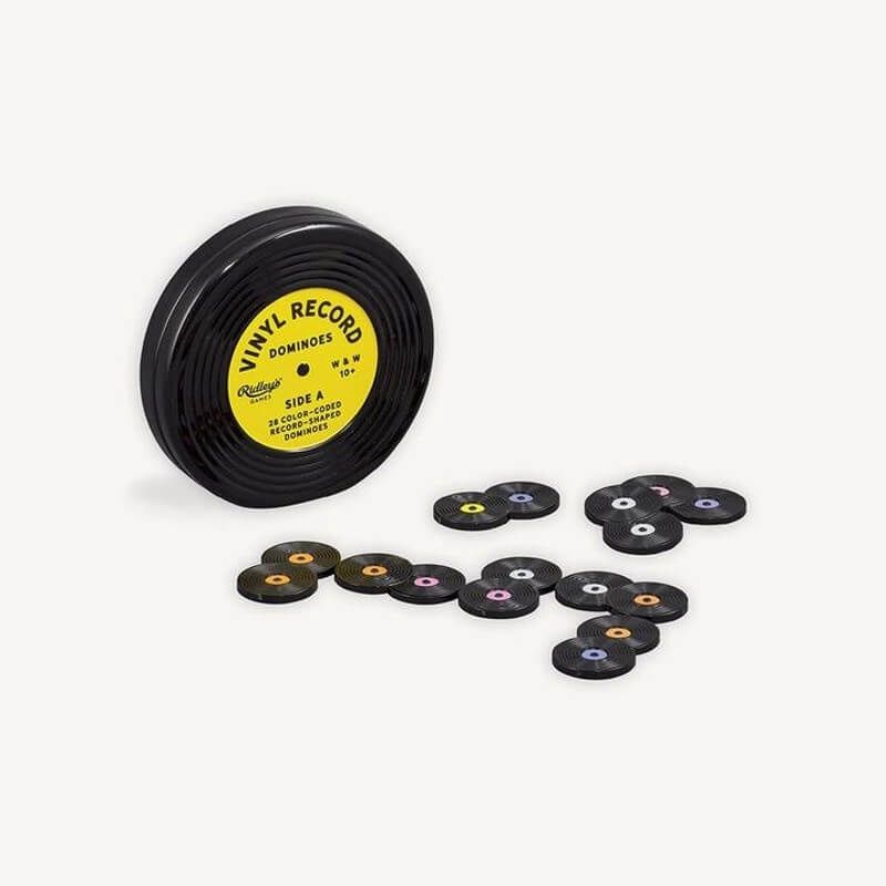 Vinyl Record Dominoes