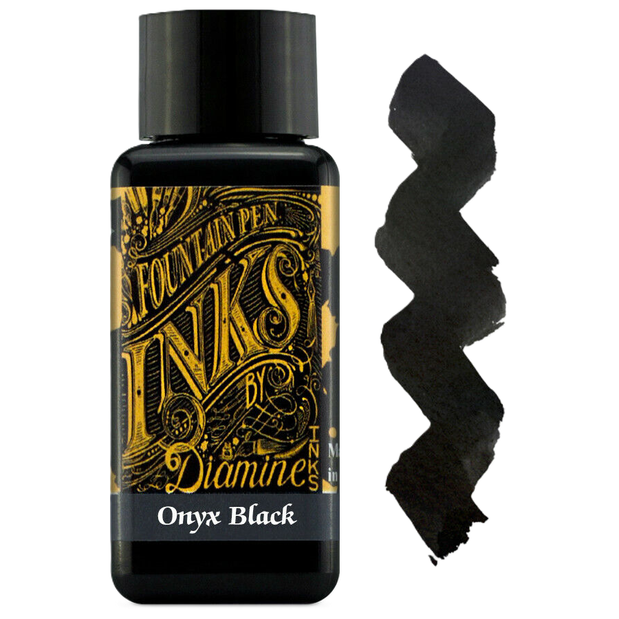 IK Diamine FP Ink 30ml Onyx Black
