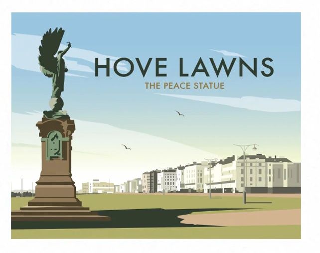 XPT Peace Statue Hove Lawns