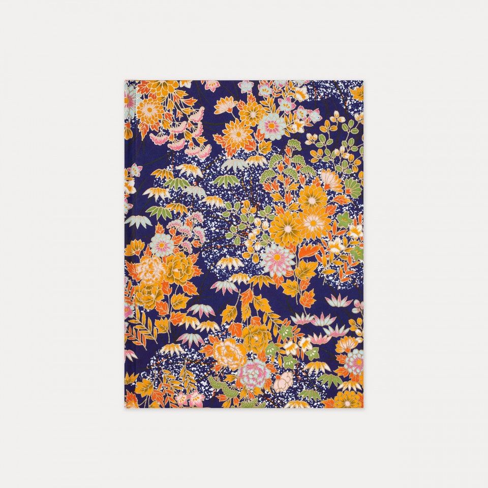 NB Esmie A5 Notebook (blank) Bouquet spray/blue (3)
