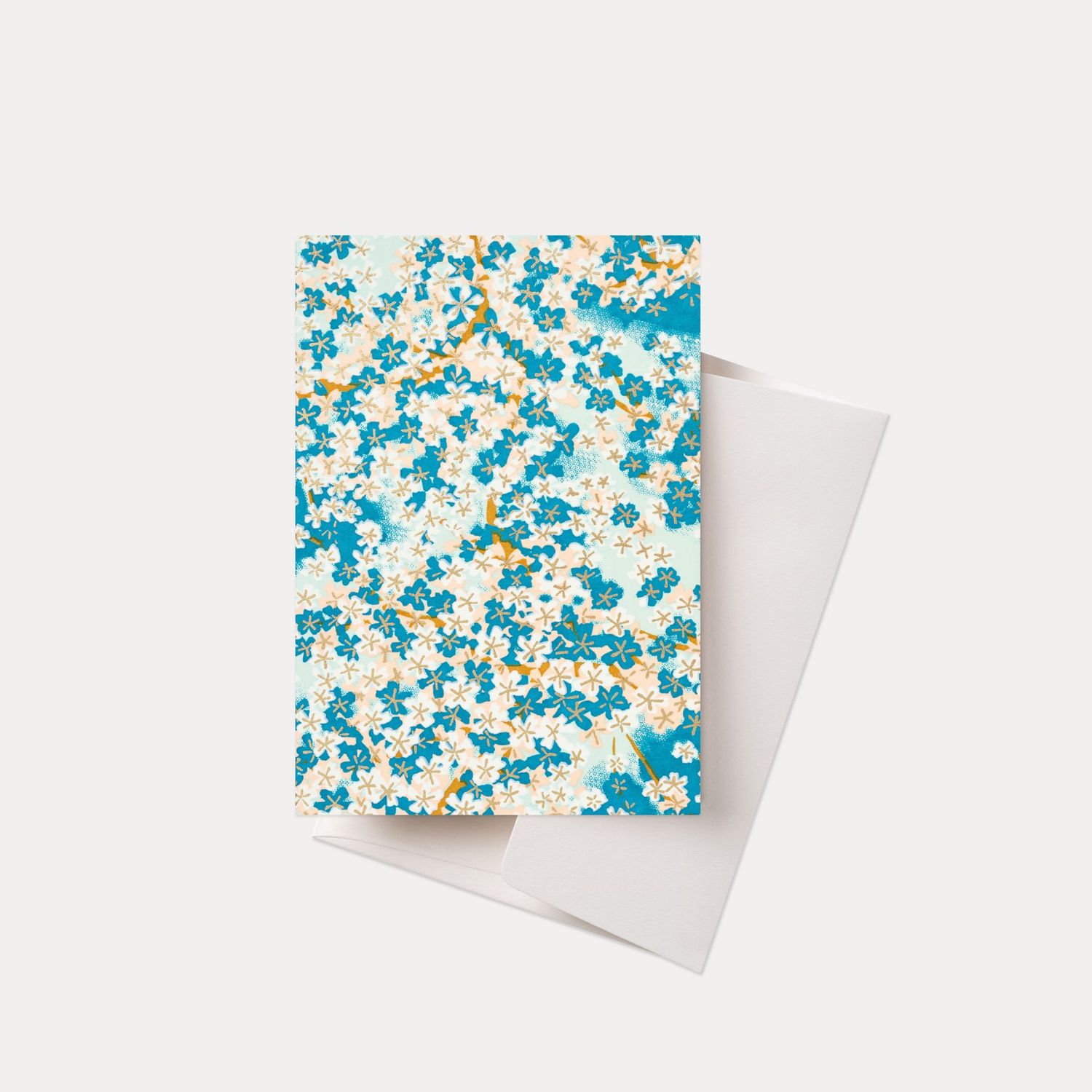 GC White Blue Blossom / Peach