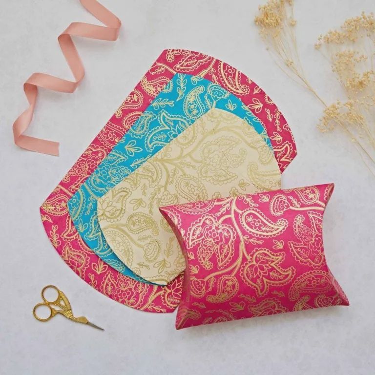 GBo Paisley Pillow Boxes (PP10)