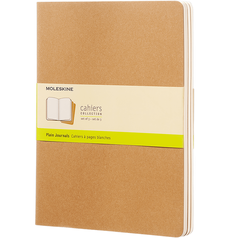 MP NB Cahier X-Lrg 3 pk Kraft Ruled