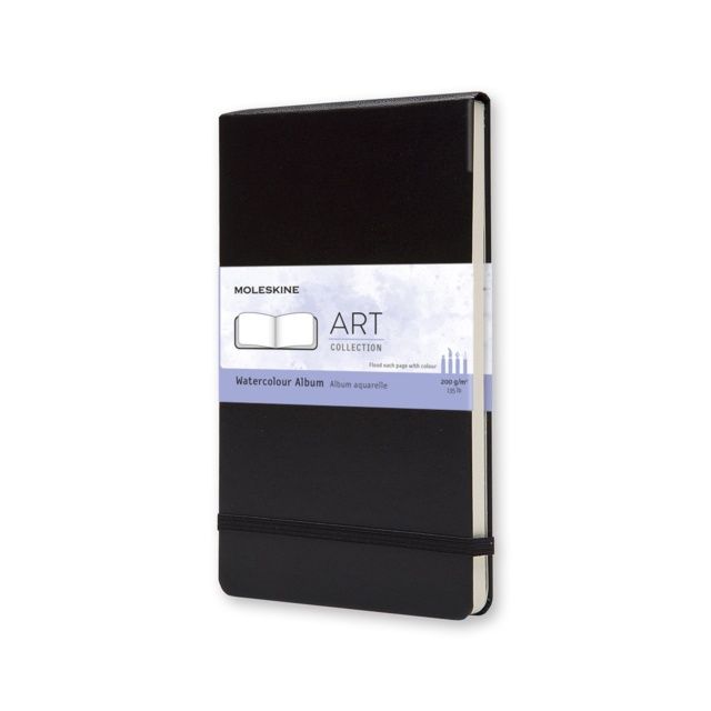NB Art Large Hard Watercolour Black