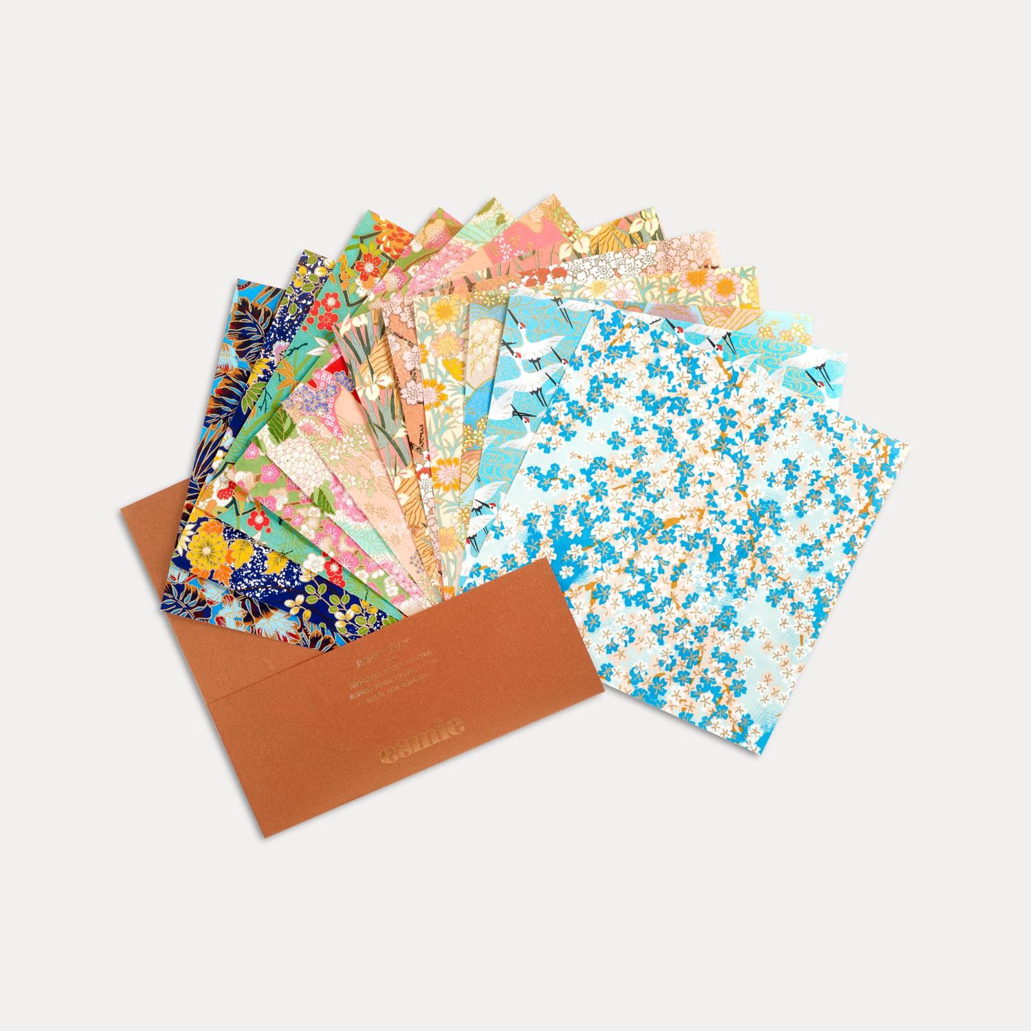 OR Paper Pack (assorted 12 Sougara squares) Assortment one (6)