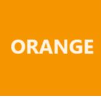 LP A3 Sgl 'Tropical Colours' Paper Sheets 135gsm  Orange