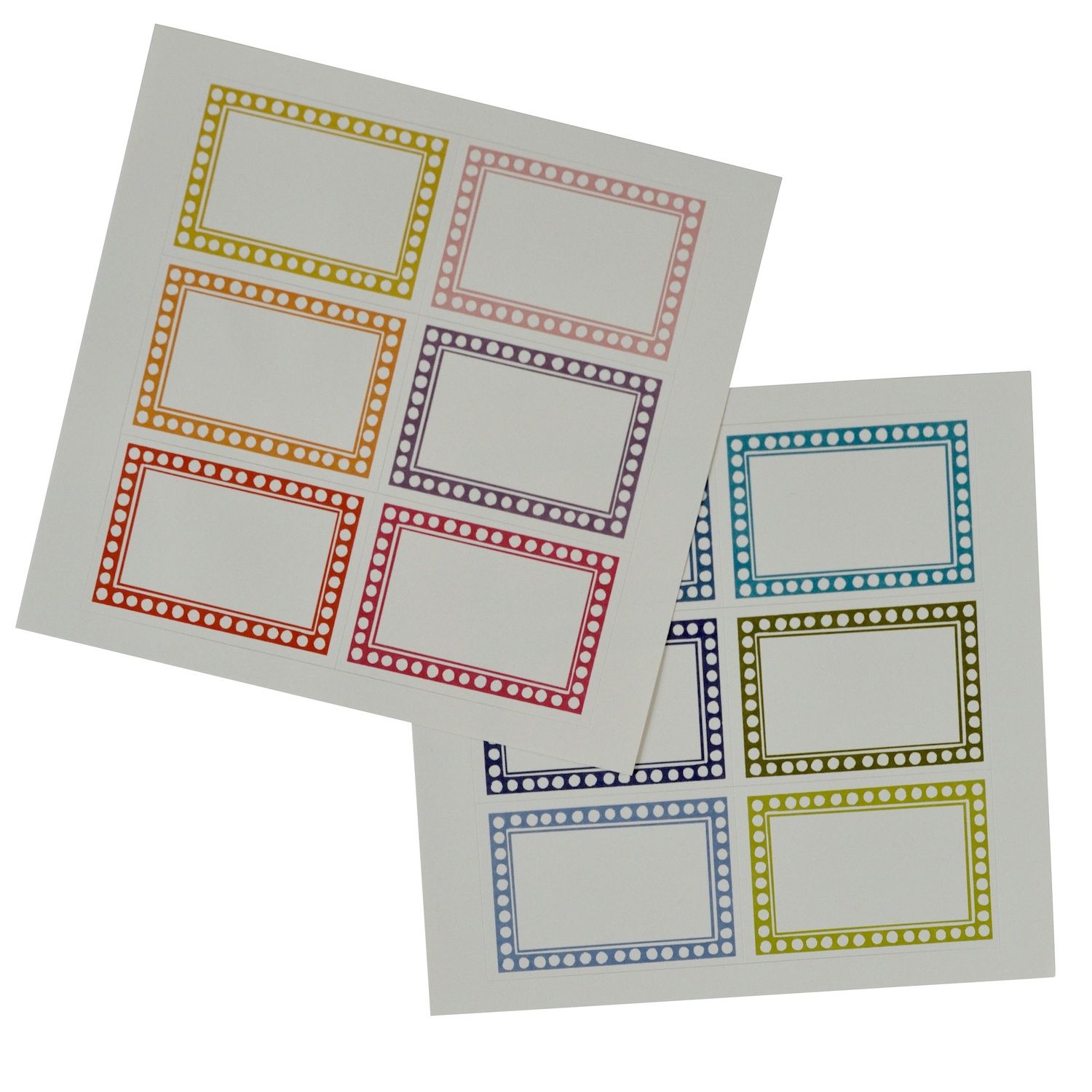 ST 12 Large self adhesive labels