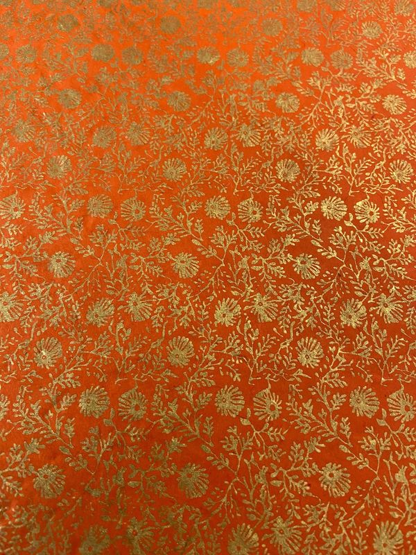 GW DECORATIVE LOKTA AMBER THISTLE 51X76PW602/C06-C60