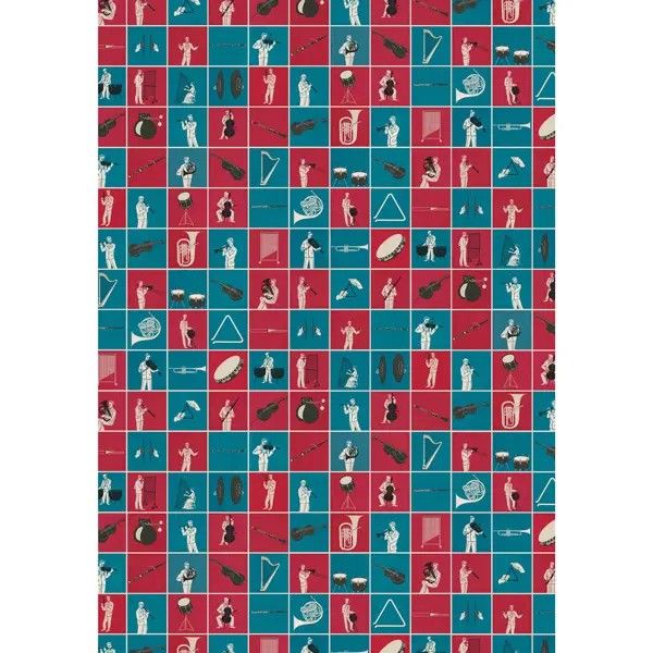 GW Musical Instruments Poster Wrap