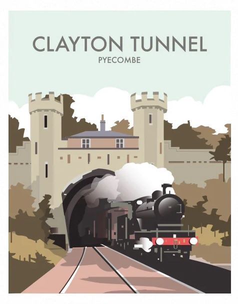 XPT Clayton Tunnel (27.8cm x 40cm)