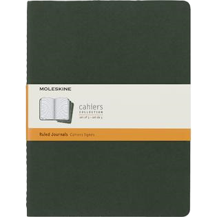 MP NB Cahier X-Lrg 3 pk Green Ruled