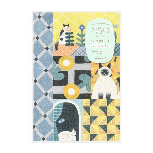 NB Midori Yuru Log Notebook <B6> Cat