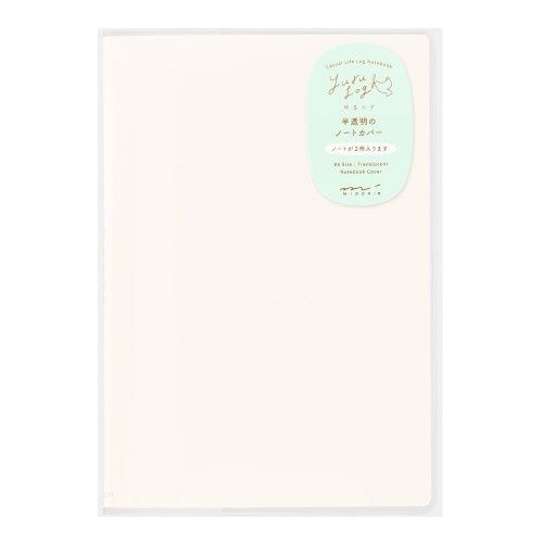 NB Midori Yuru Log Notebook Cover &lt;B6&gt; PVC