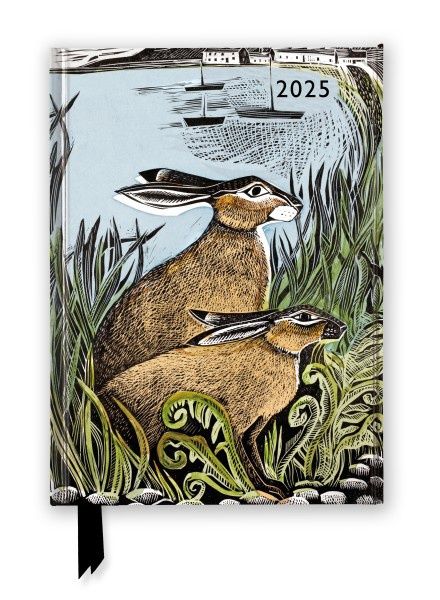 DI 2025 Desk Diary Angela Harding: Rathlin Hares
