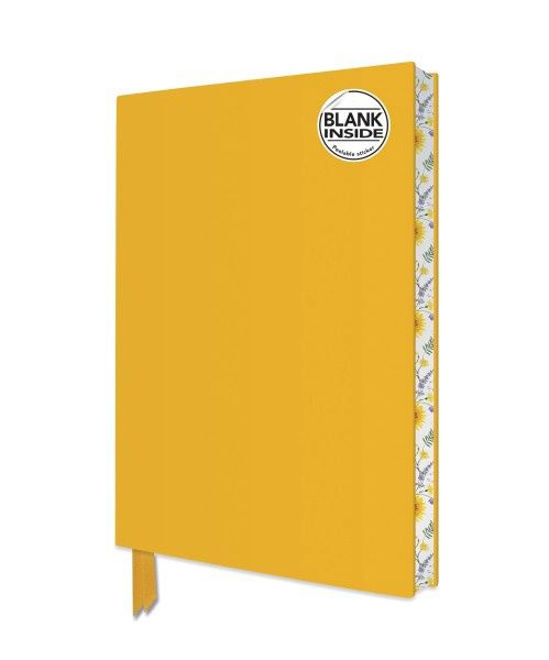 NB Sunny Yellow Blank Artisan Notebook