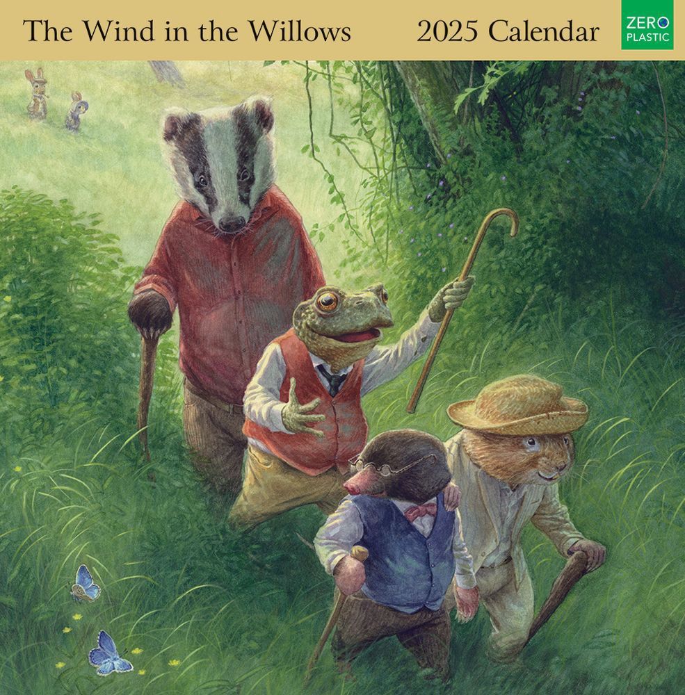 CA 2025 Wind in the Willows Calendar
