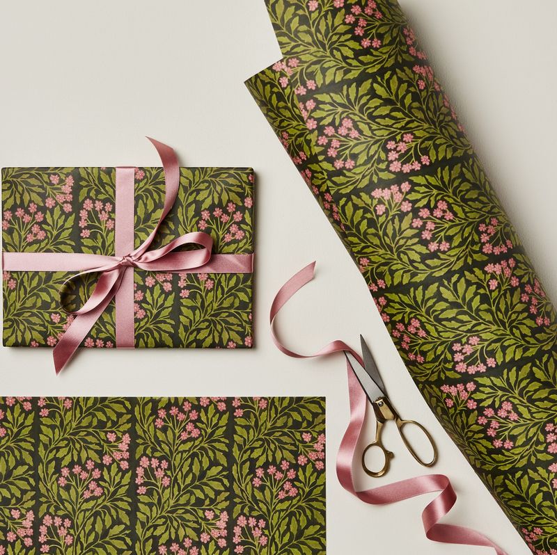 GW Green Flora Patterned Paper