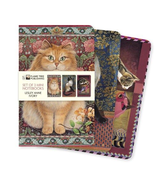NB Lesley Anne Ivory Set of 3 Mini Notebooks