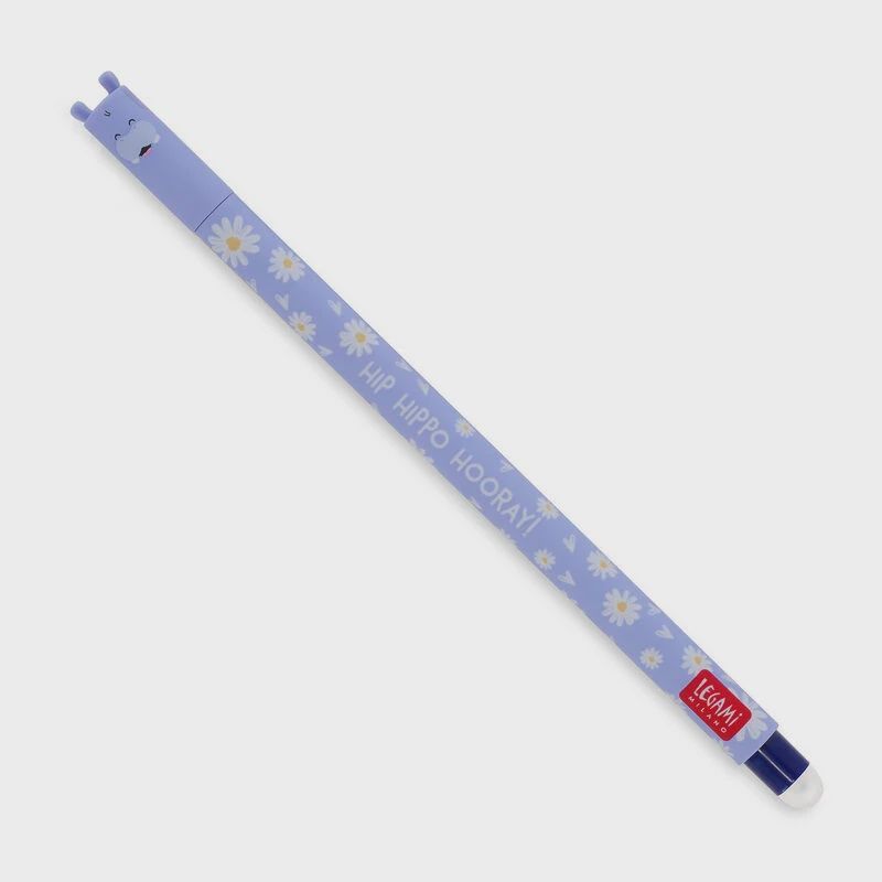PN Legami Erasable Pen - Hip Hippo Hooray! sgl