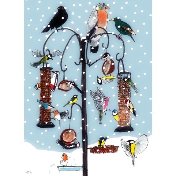 GCX CHRISTMAS BIRD FEEDER