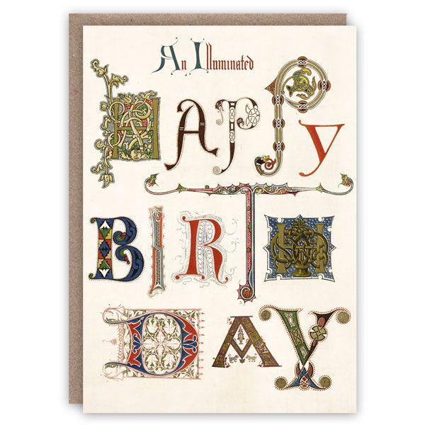 GC Illuminated Happy Birthday Greeting Card