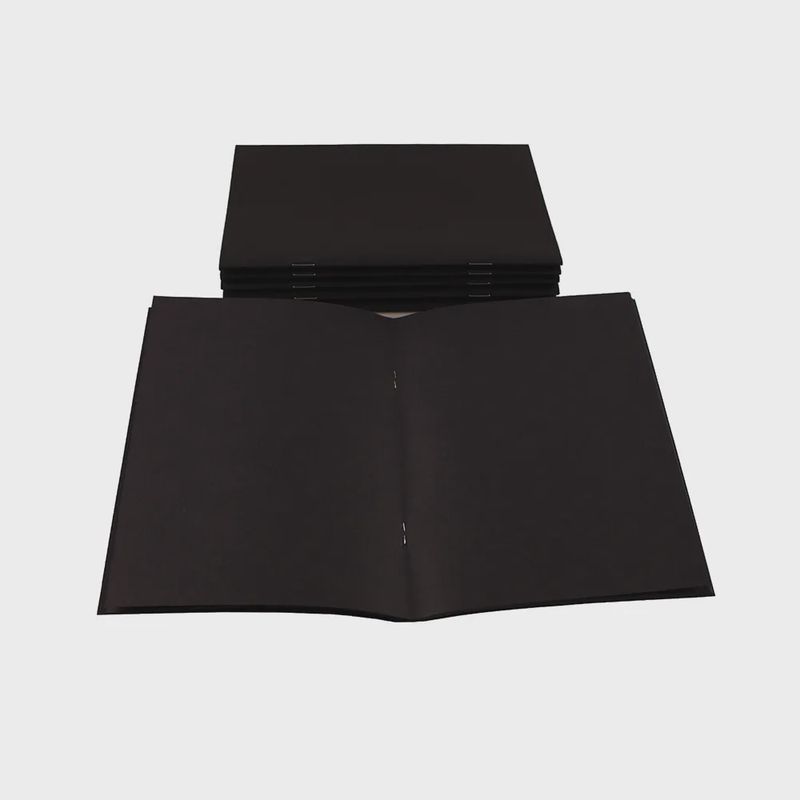 NB A5 Black Paper Starter Sketchbook
