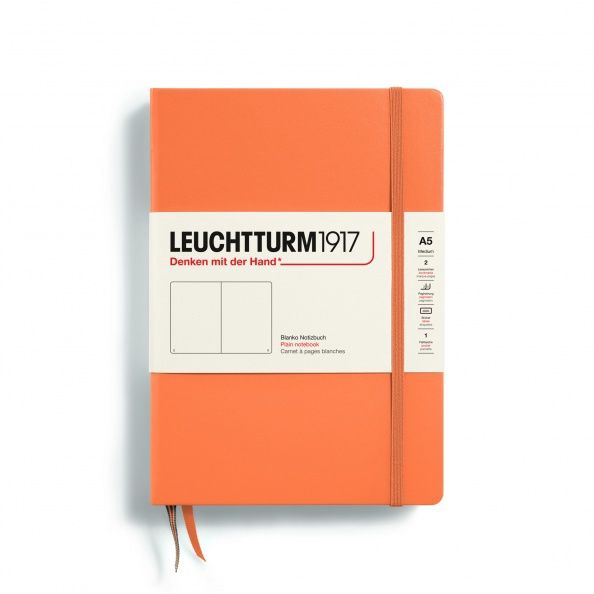 XNB Medium Hardcover (A5), 251 numbered pages, 80g/m² paper Apricot, plain