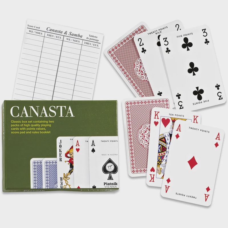 PL Canasta - card game set