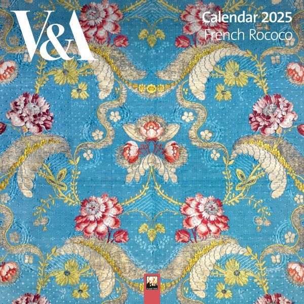 CA 2025 Wall Calendar V&amp;A - French Rococo