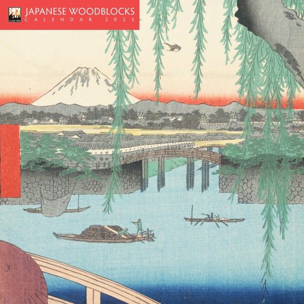 CA 2025 Japanese Woodblocks Mini Wall