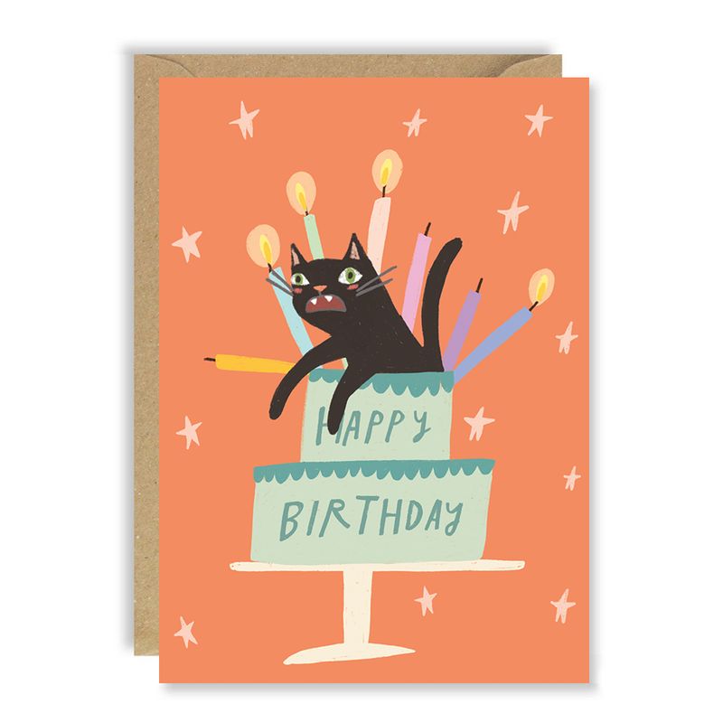 GC Crazy Cat Bday Cake