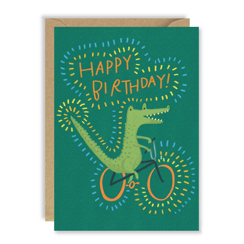 GC Crocodile on Bike Bday