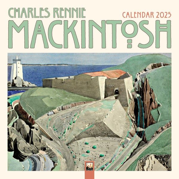 CA 2025 Wall Calendar Charles Rennie Mackintosh