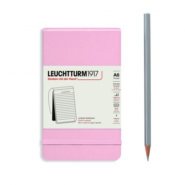 XNB Powder Notepad Pkt A6 184 p ruled