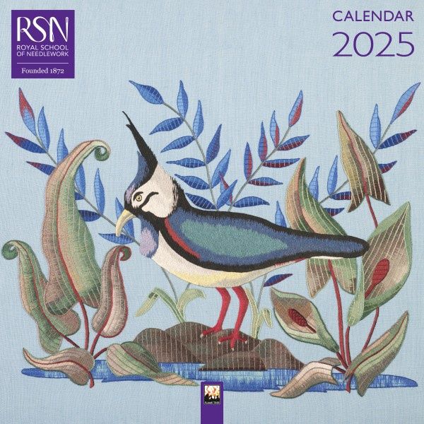 CA 2025 Wall Calendar Royal School of Needlework
