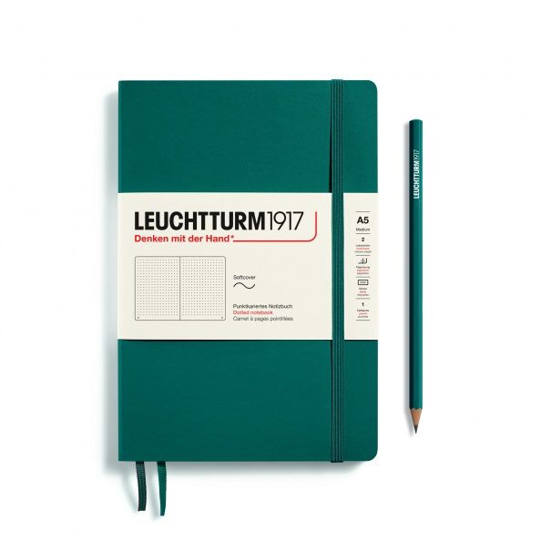 XNB Green Soft Med A5 123p dotted