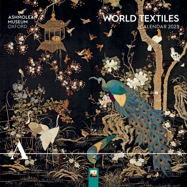 CA 2025 Wall Calendar Ashmolean Museum: World Textiles