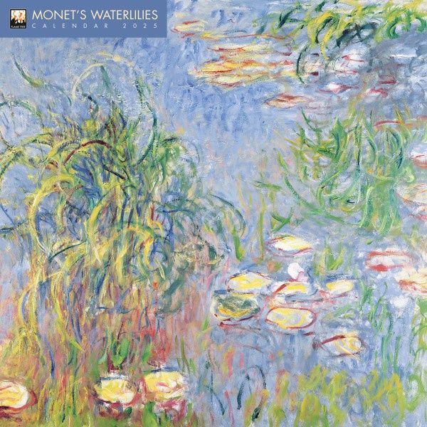 CA 2025 Wall Calendar Monet&#39;s Waterlilies