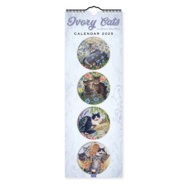 CA 2025 Ivory Cats Slim Wall