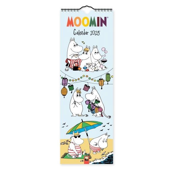 CA 2025 Slim Calendar Moomin
