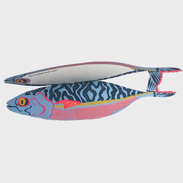 GC Mackerel Greeting Card A6