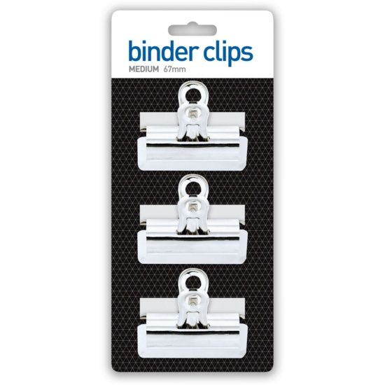 ST 67mm  binder clips - Pack of 3